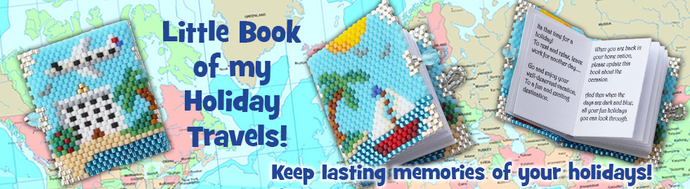 ThreadABead The Little Beaded Book of Holiday Travel Bead Pattern