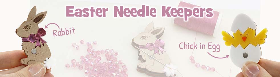 ThreadABead Rabbit Beading Needle Keeper
