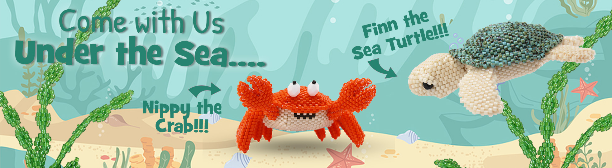 Nippy The Crab Bead Component Pack
