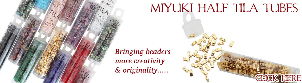 Miyuki Half Cut Tila Beads
